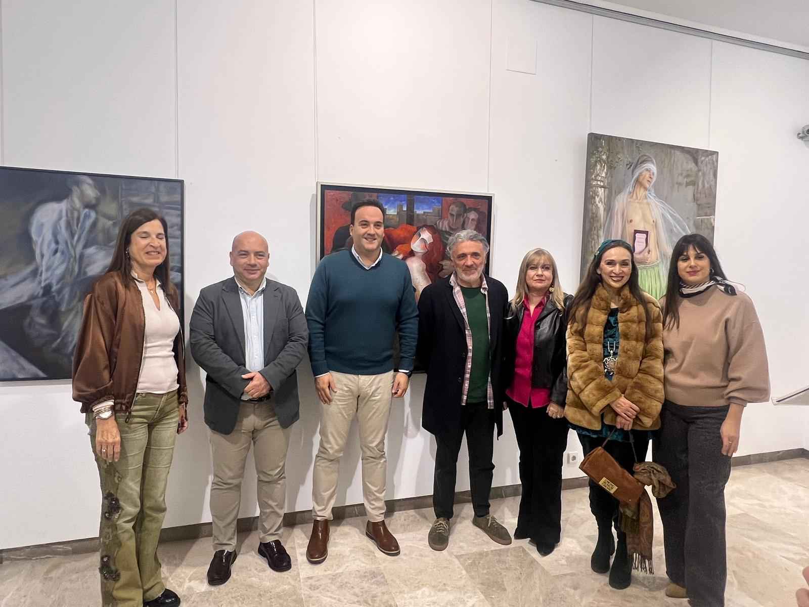 Imagen de la inauguración de la exposición.