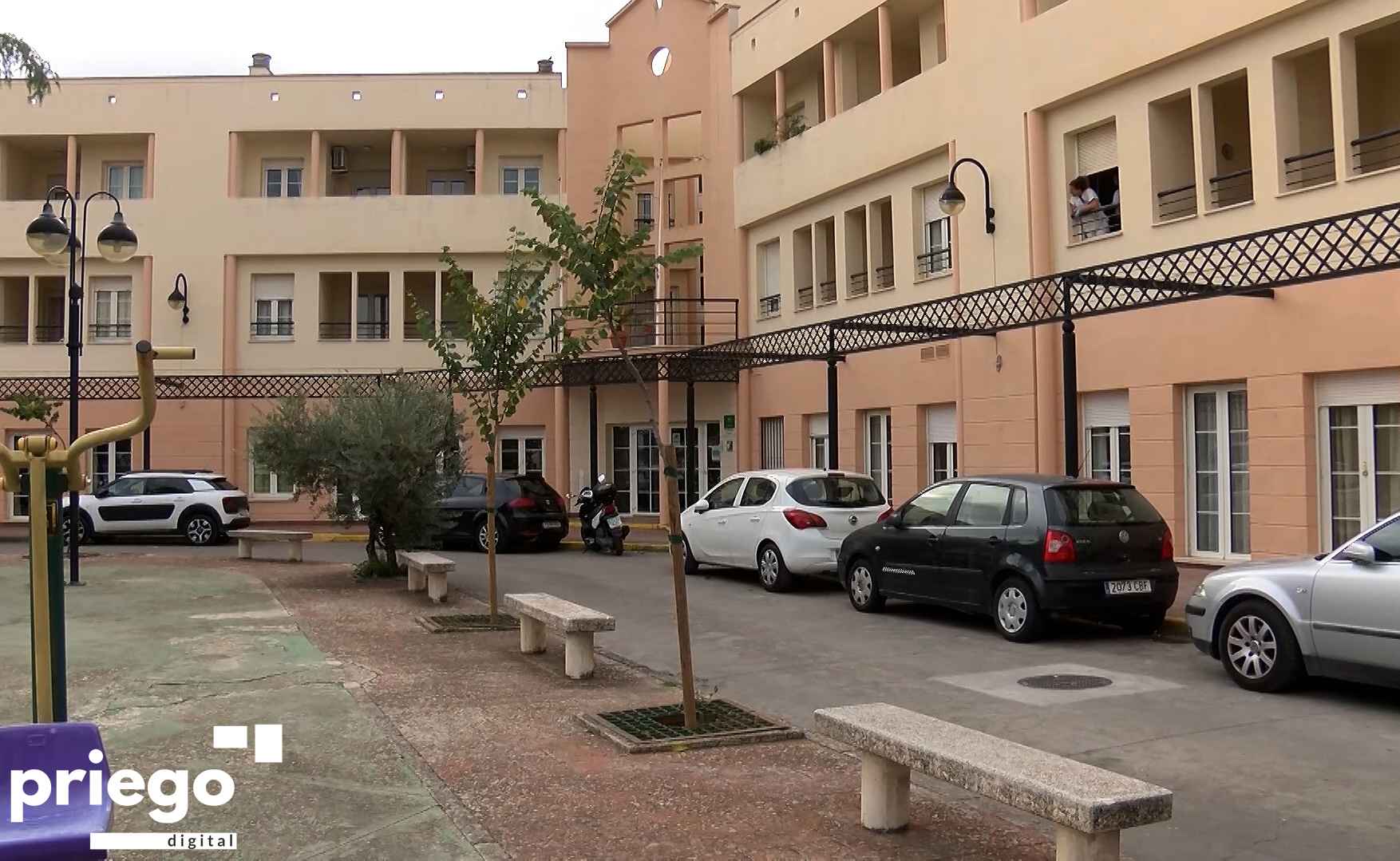 Exterior de la residencia Geiss-96, una de las entidades beneficiarias.