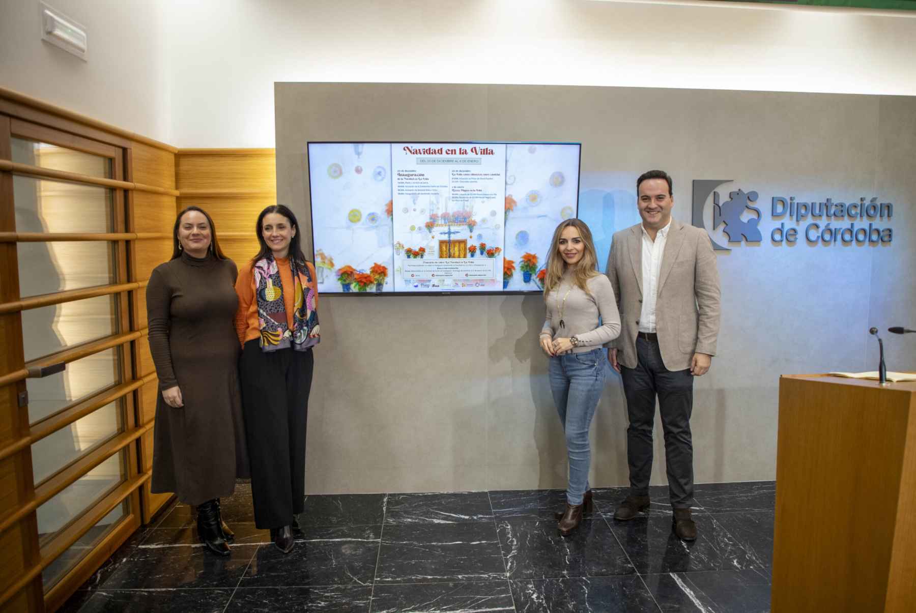 Presentación en la Diputación de Córdoba.