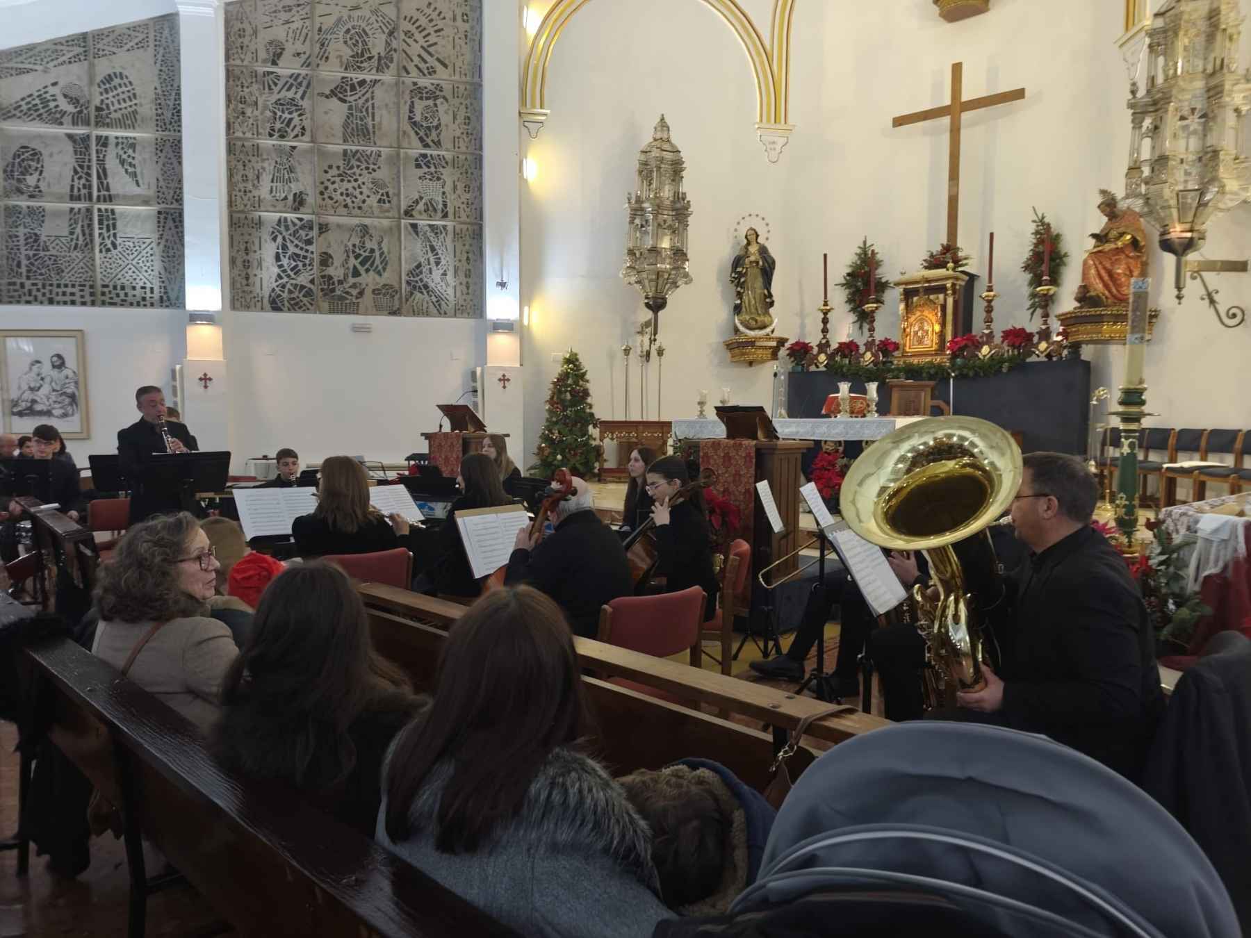 Instante del concierto.