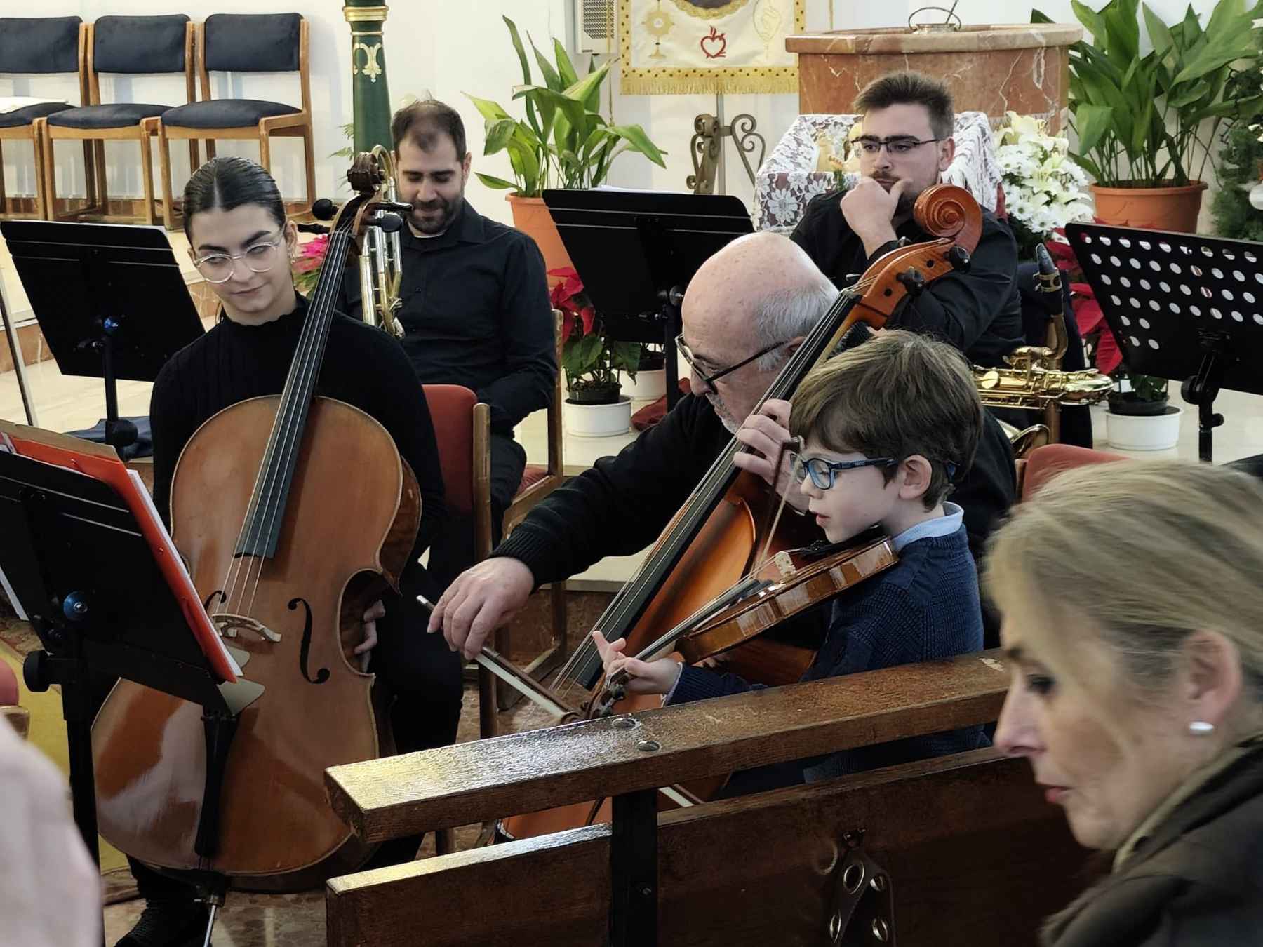 Instante del concierto.