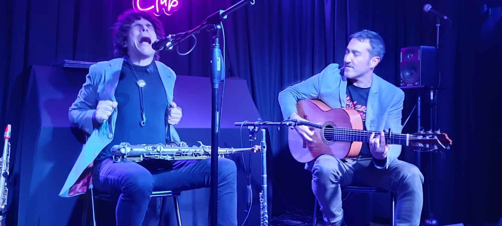 Imagen de la actuación del pasado sábado.