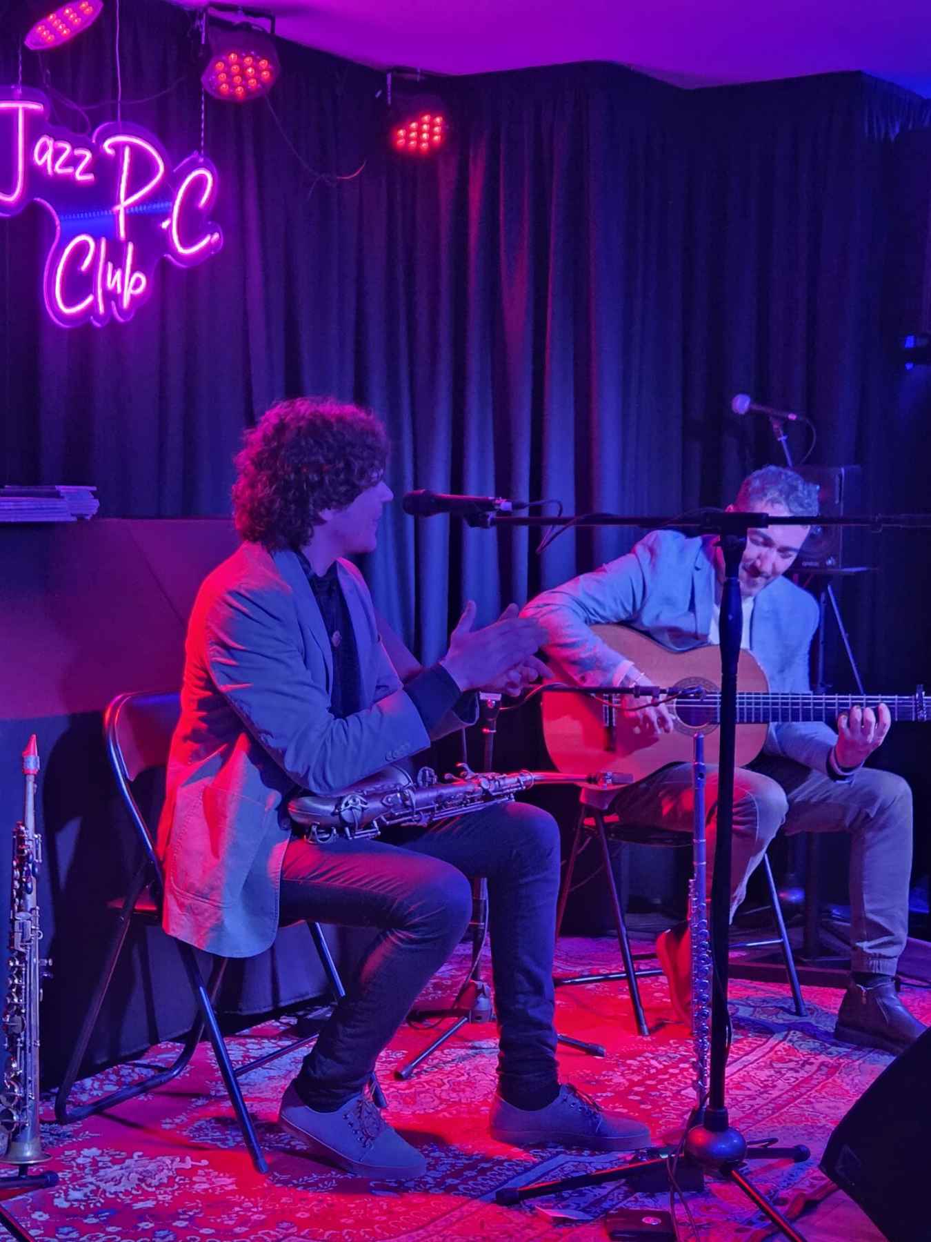 Imagen de la actuación del pasado sábado.