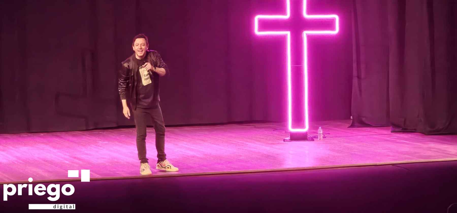 David Navarro durante su actuación.