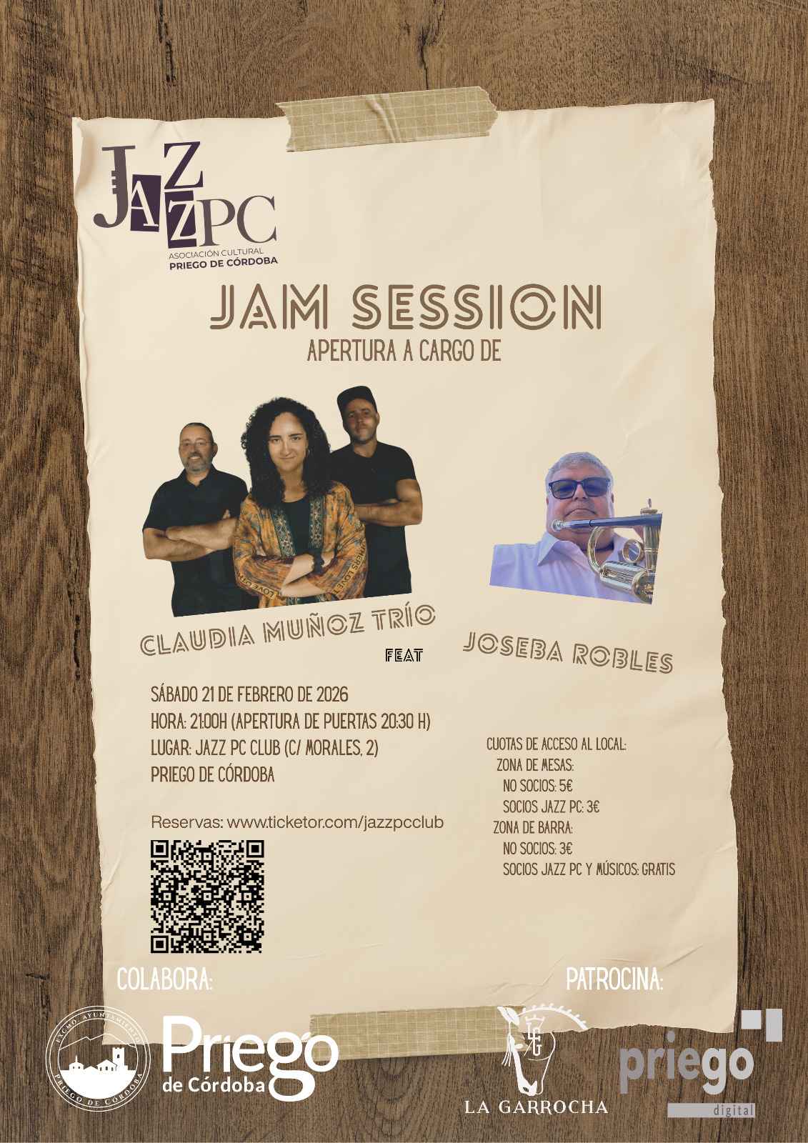 Cartel del concierto.