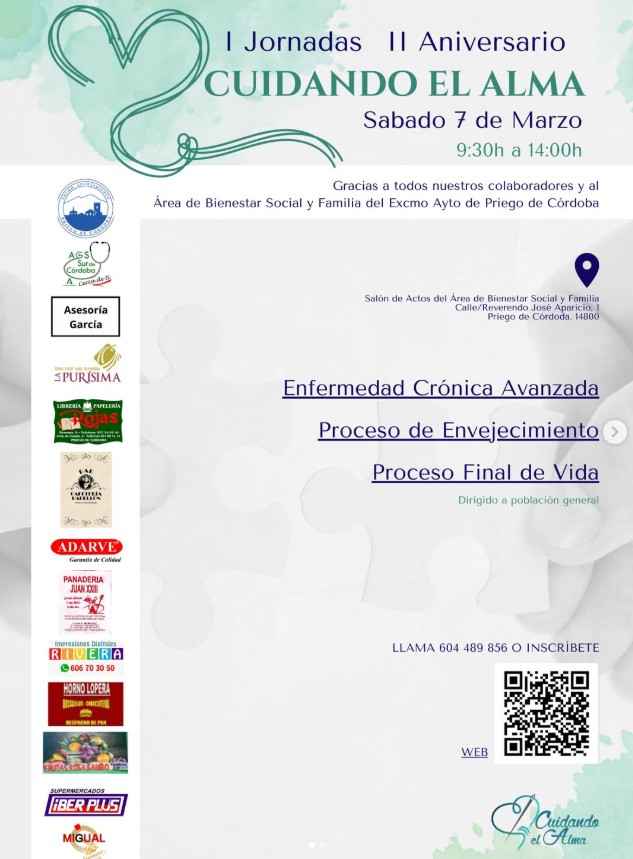 Cartel de las jornadas.