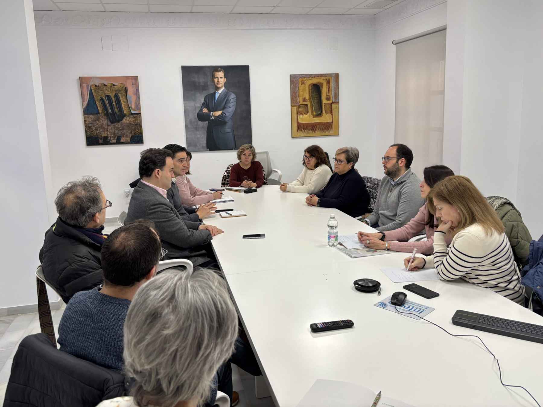 Imagen de la reunión.