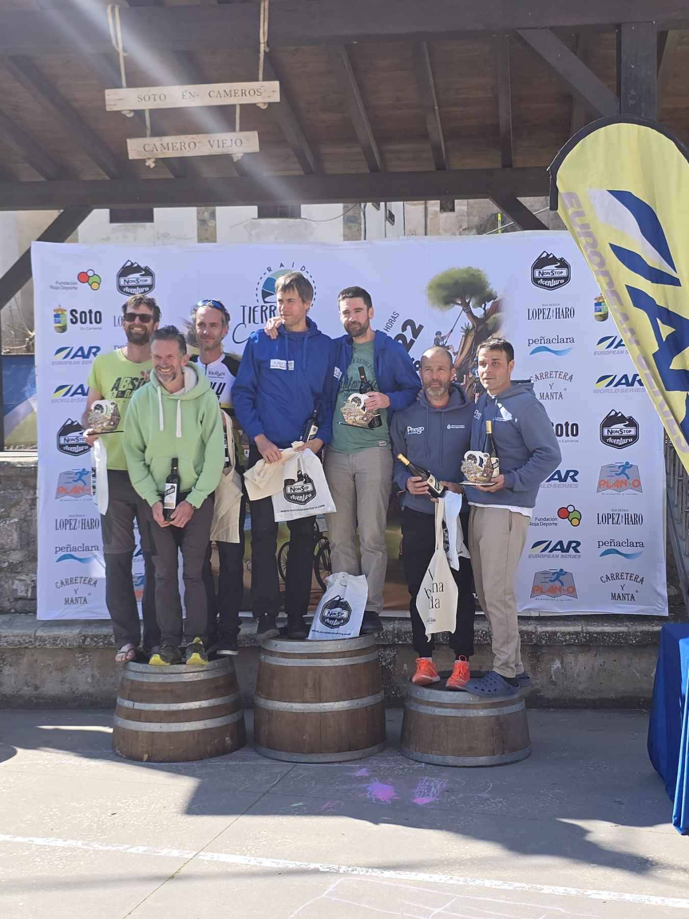 Podio de la prueba.