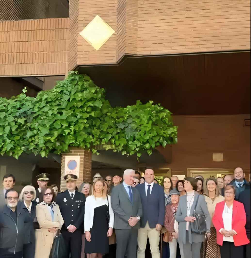 Parte de los asistentes al acto.