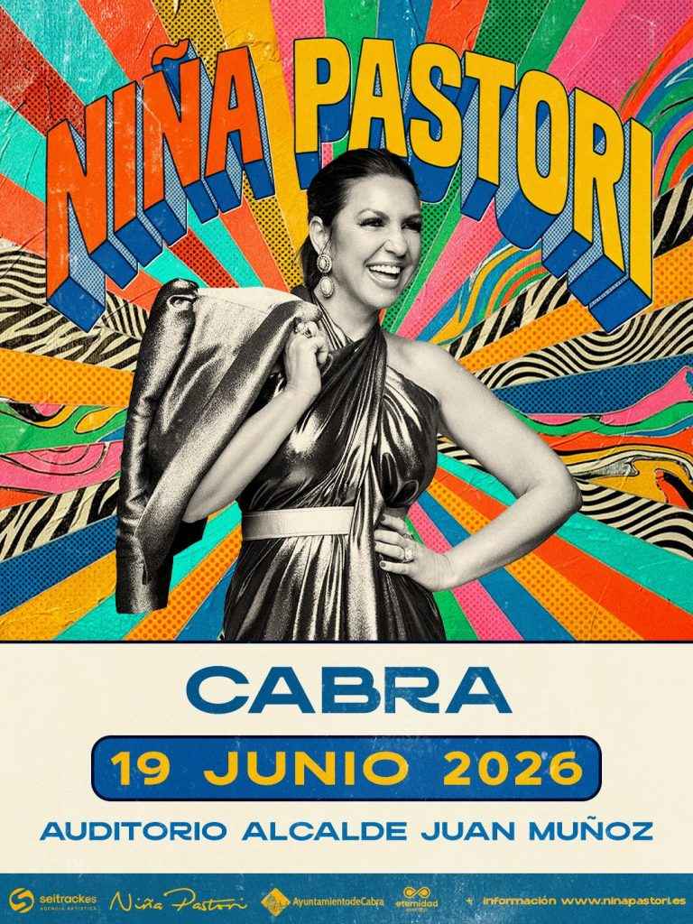 Cartel del concierto de Niña Pastori.