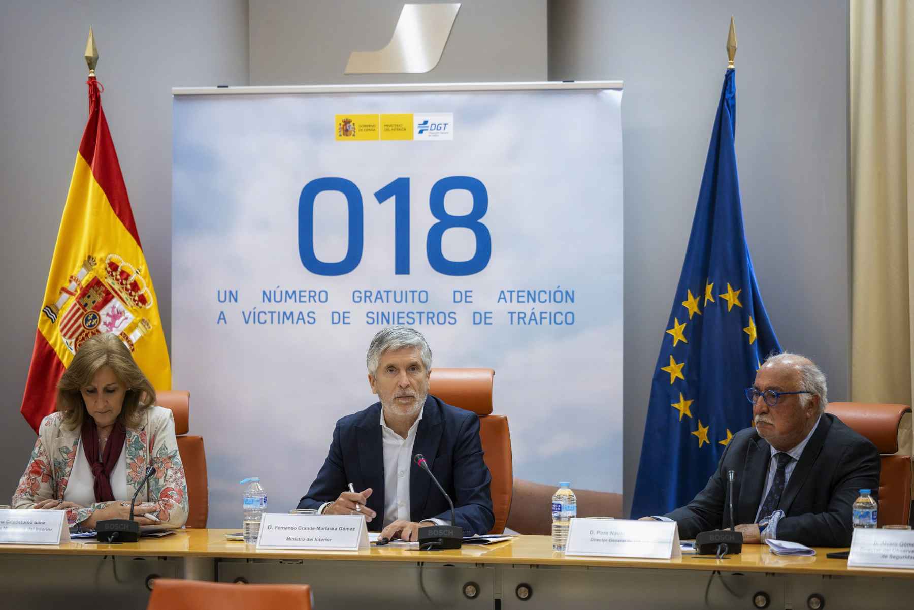 Presentación del nuevo servicio de la DGT.