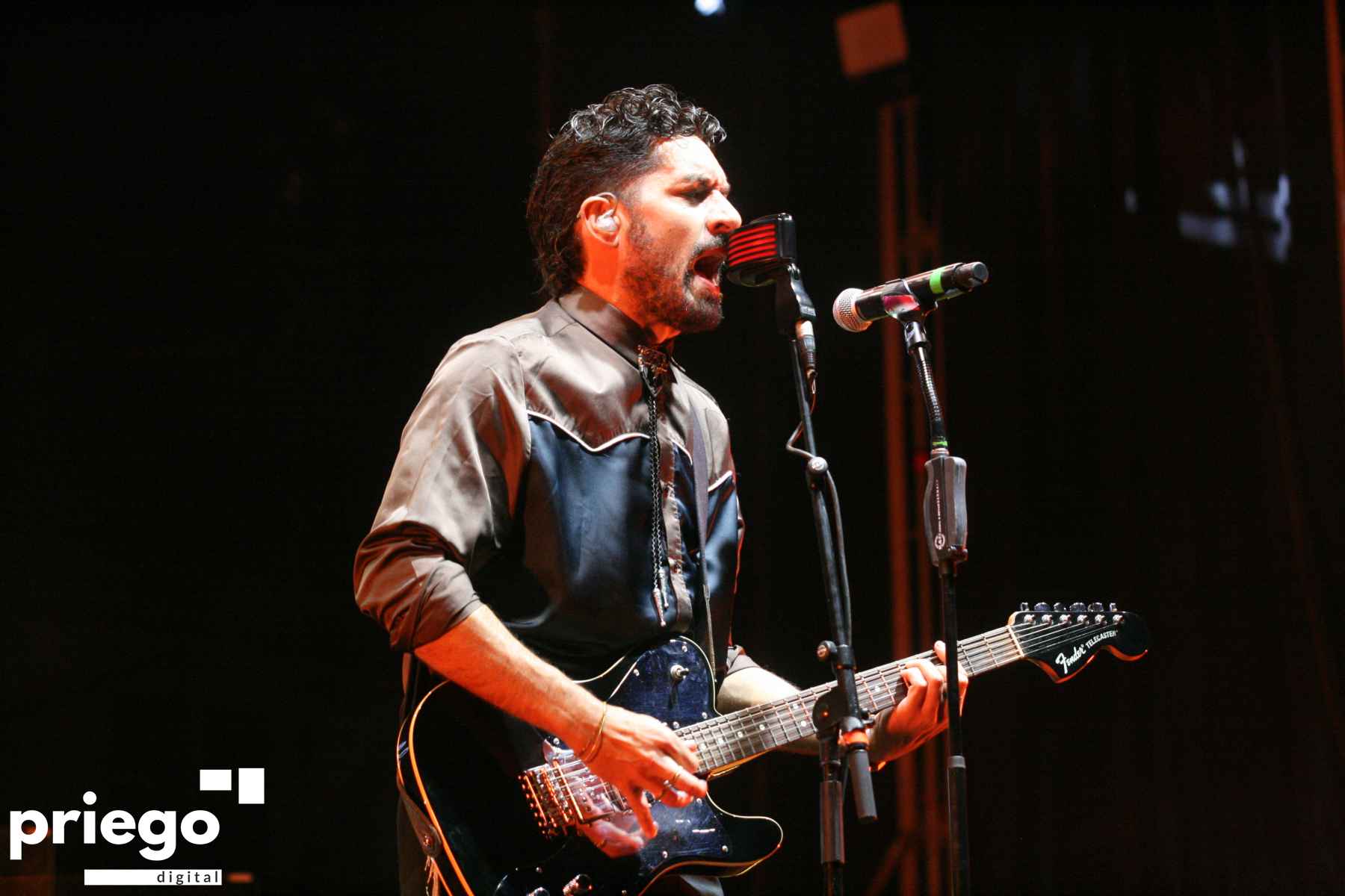 Siolé durante su actuación en Priego de Córdoba.