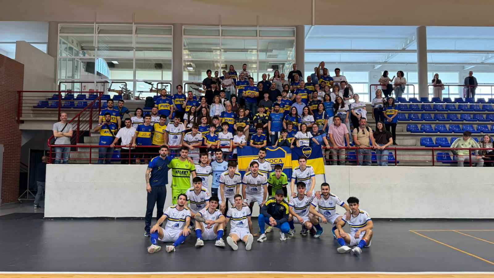 Equipo más afición: conexión total.