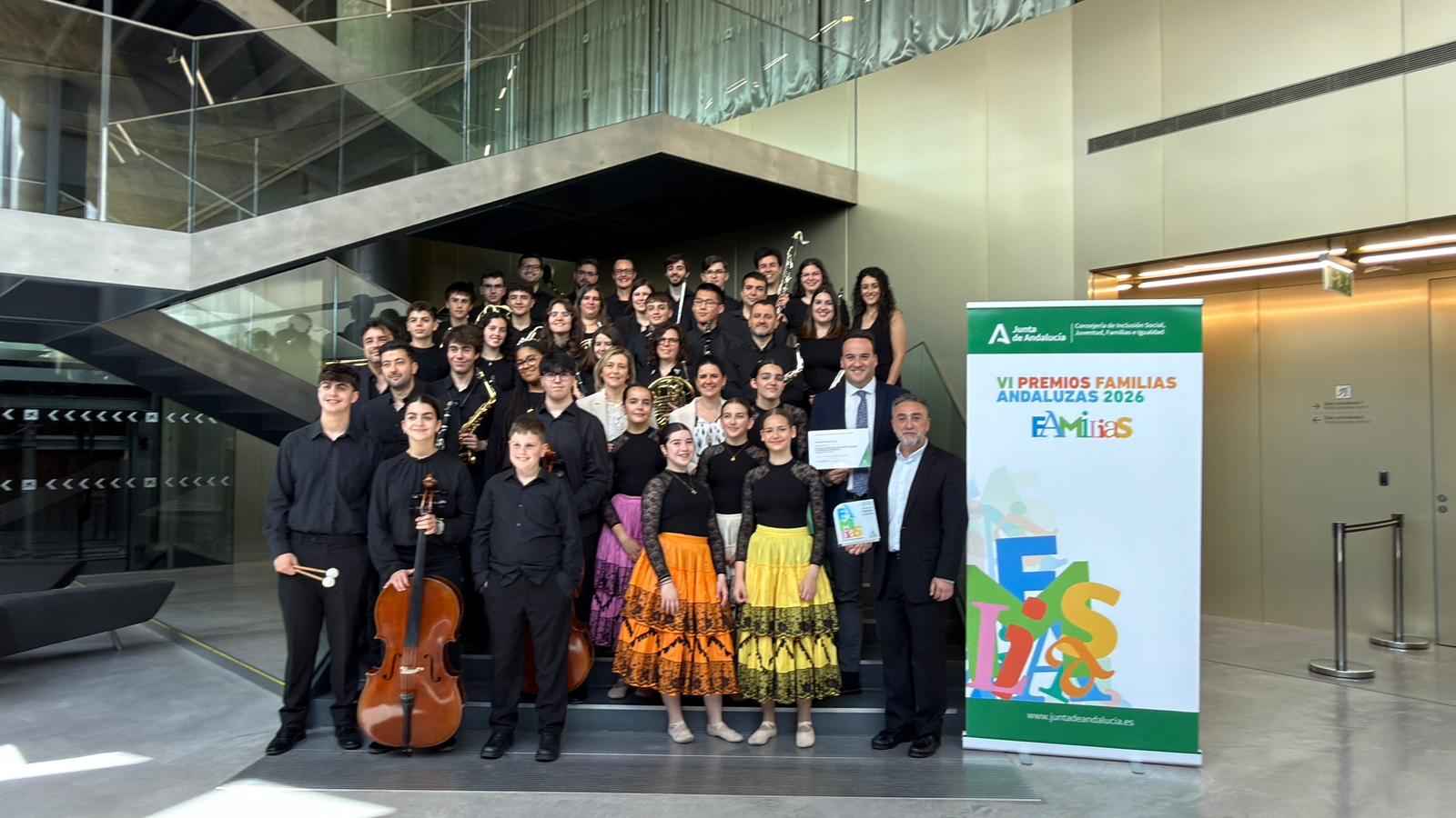 Representantes del centro prieguense.
