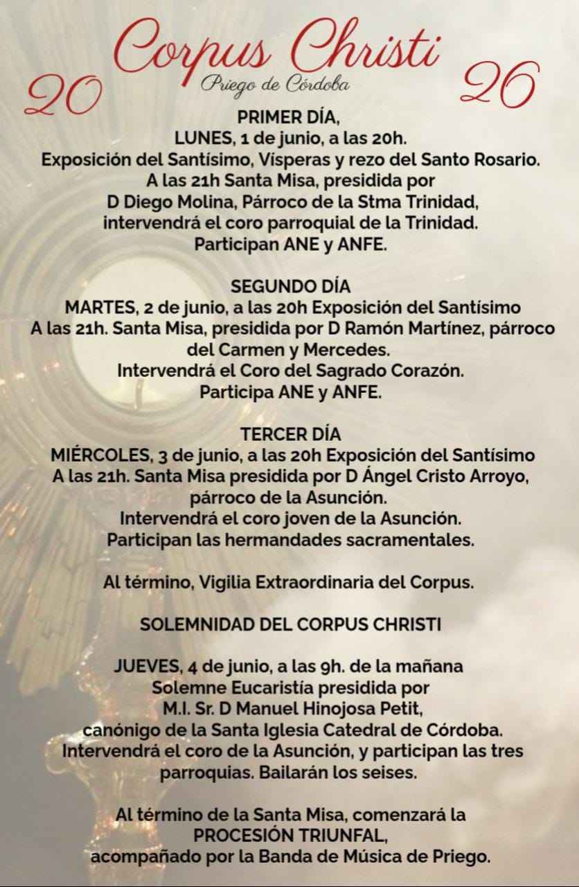 Actos y cultos religiosos.