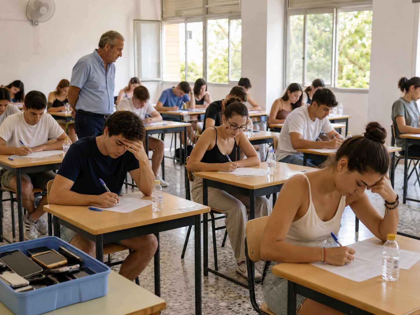 La PAU arranca en Andalucía con más de 53.000 estudiantes.