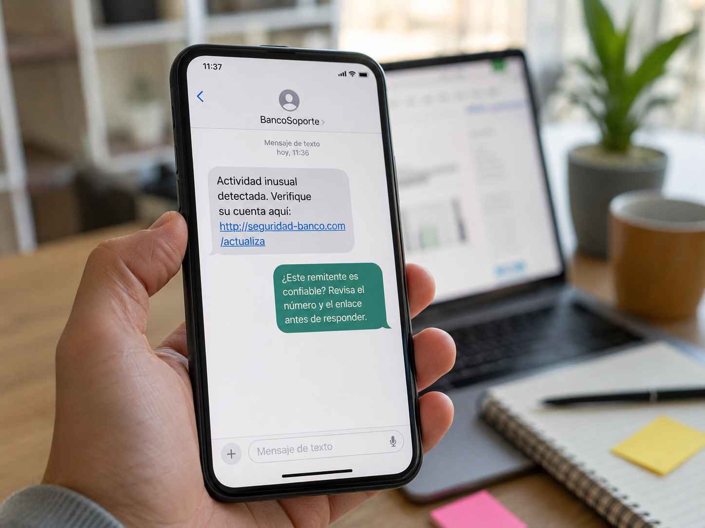 El retraso del nuevo control de SMS mantiene la alerta frente a las estafas digitales.