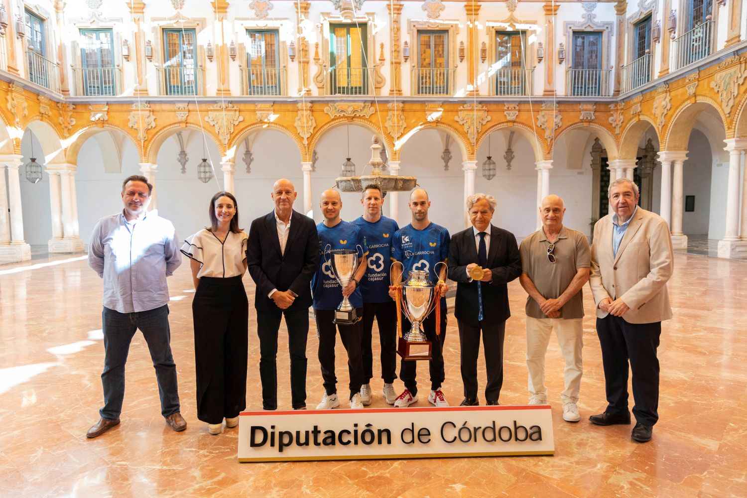 Recepción en el Palacio de la Merced.