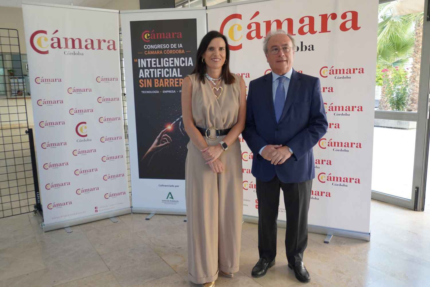 Gálvez y Díaz durante la jornada formativa.