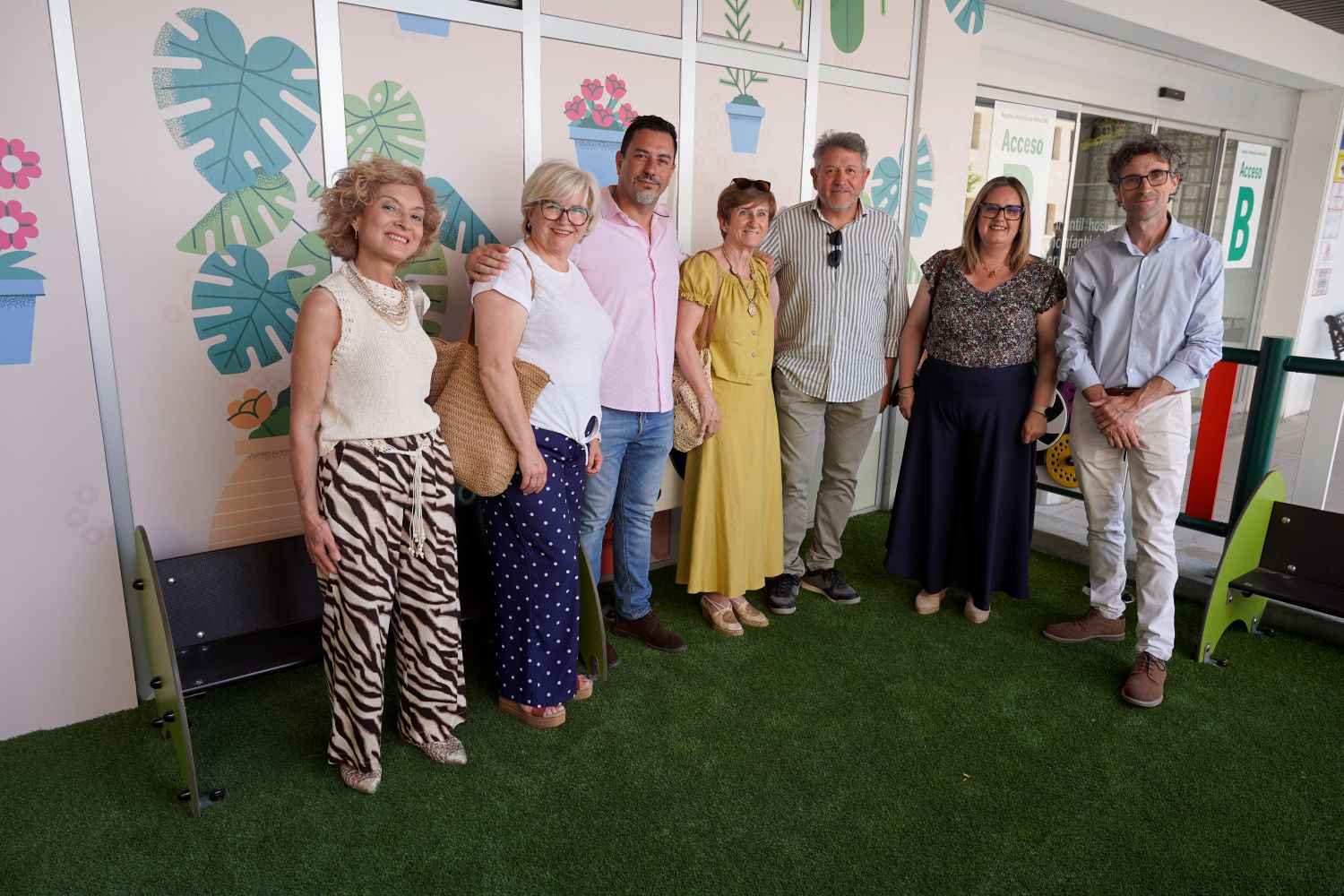Inauguración del parque infantil ‘Caminando con Dani’.