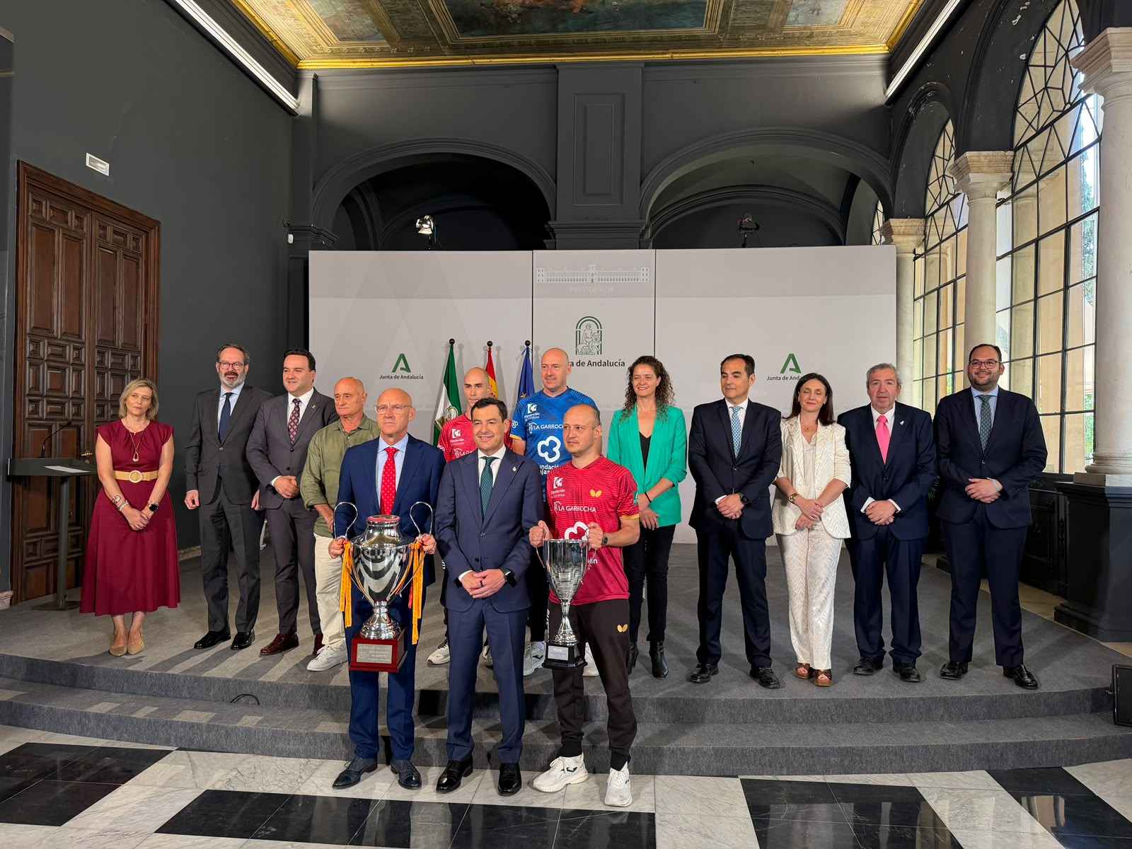 Andalucía celebra el histórico título europeo del Real Club Priego Fundación Kutxabank.