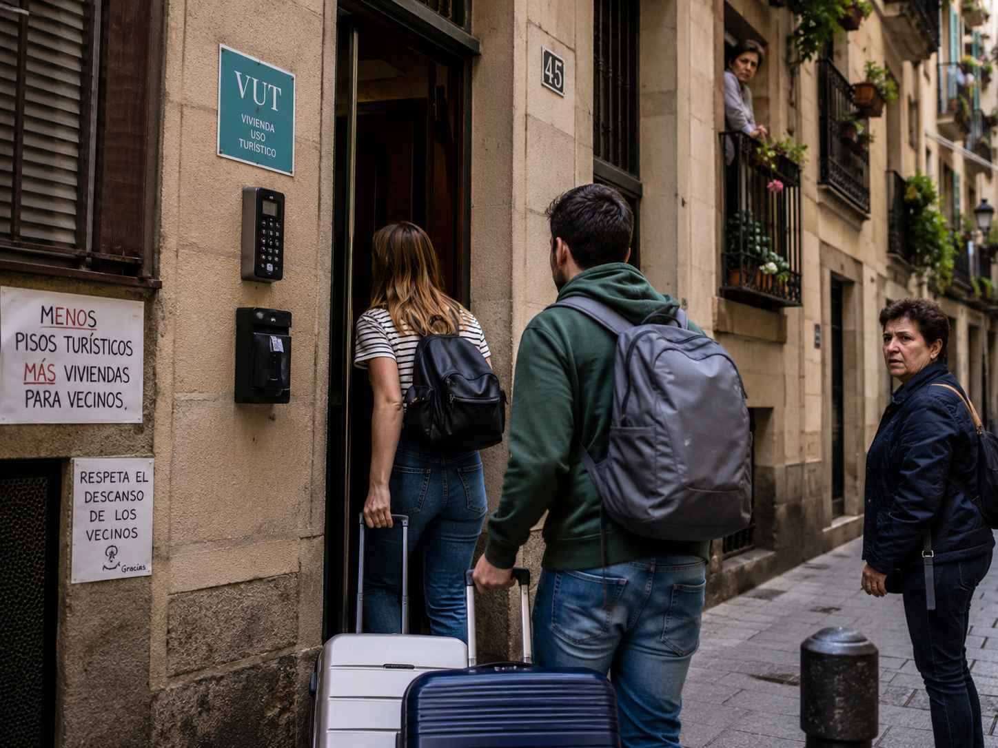 La Junta refuerza el control de las viviendas de uso turístico en Andalucía.