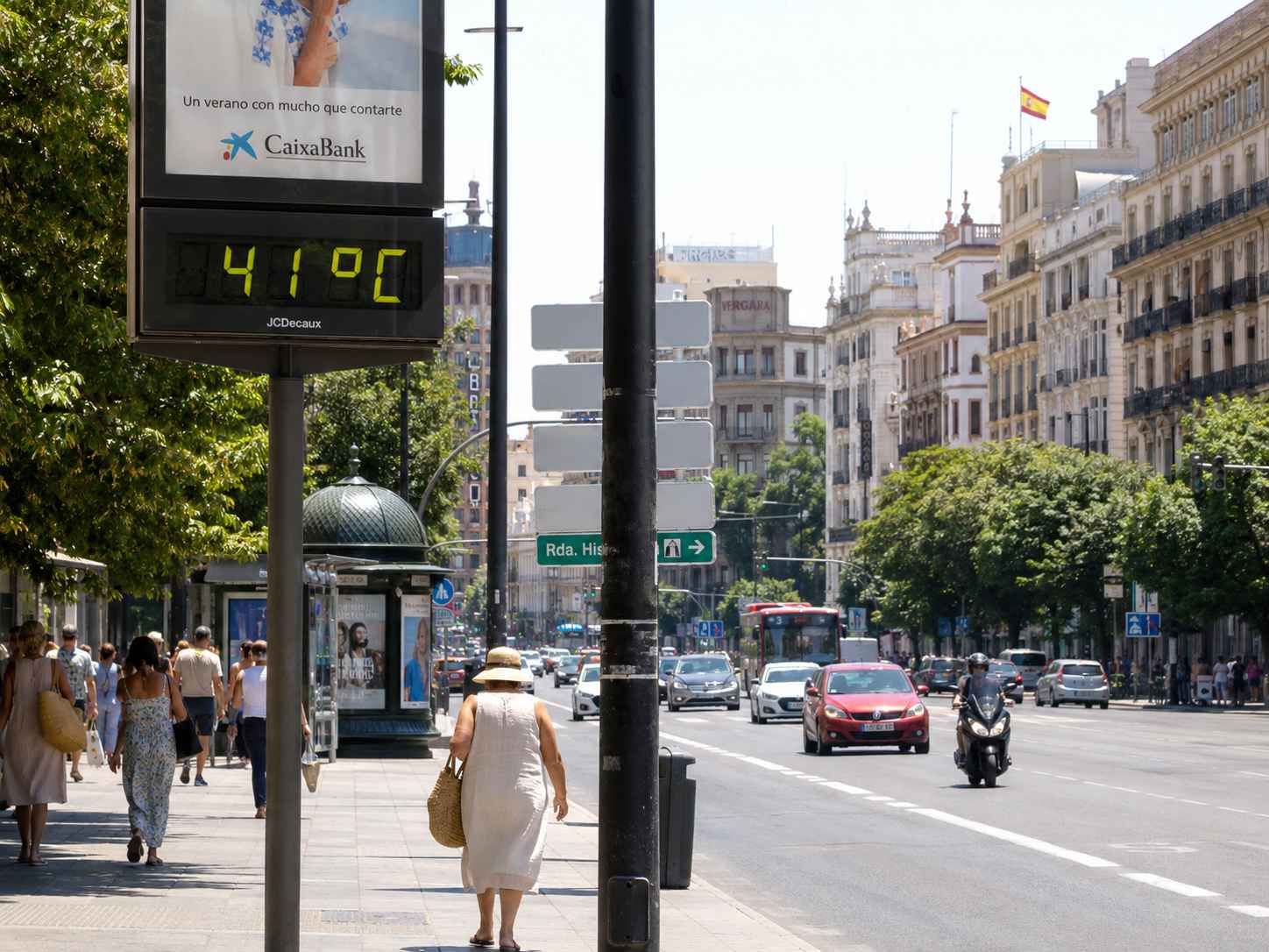 Precaución ante la posible primera ola de calor del verano.
