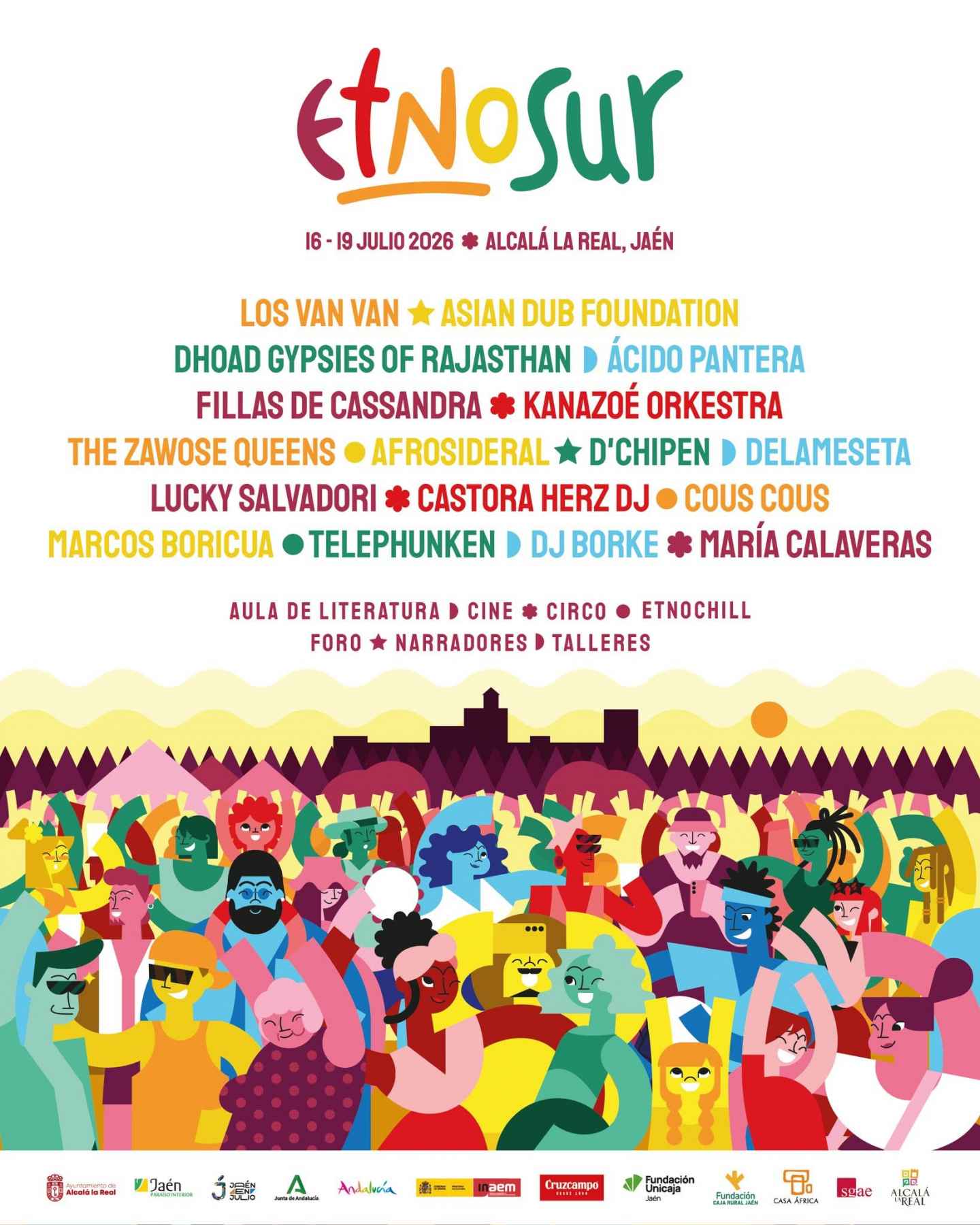 Etnosur celebrará este año su 29ª edición del 16 al 19 de julio.