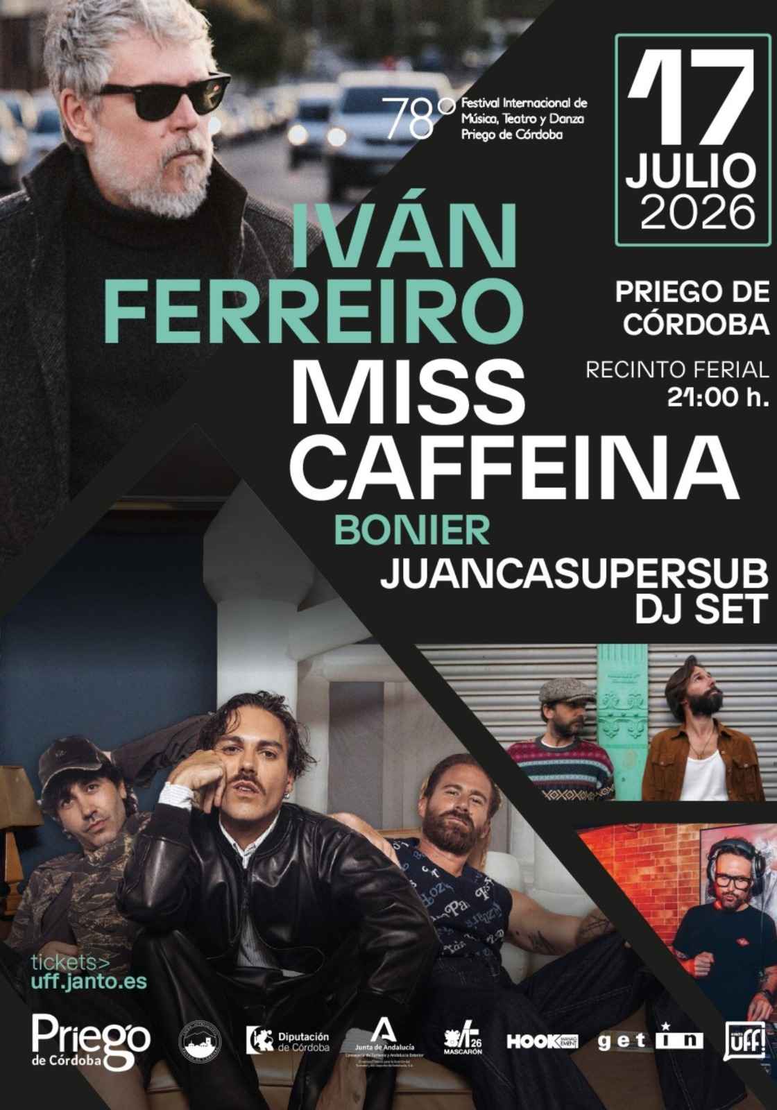 Cartel del concierto.