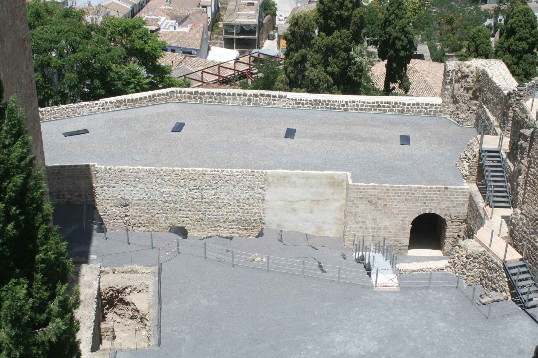 Imagen de la zona restaurada.