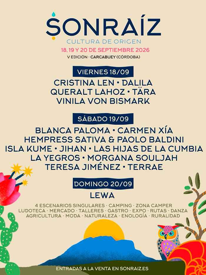Cartel del festival.