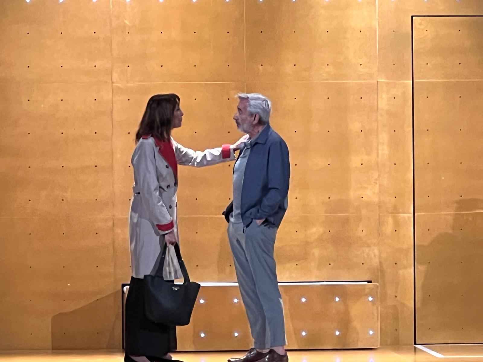 Escena de  ‘Mejor no decirlo’, protagonizada por Imanol Arias y María Barranco.