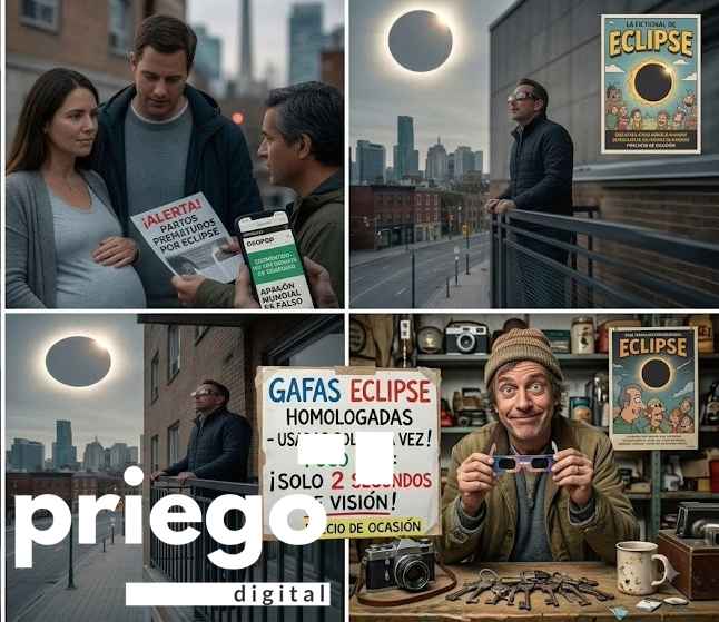 El eclipse también trajo su propia colección de bulos.