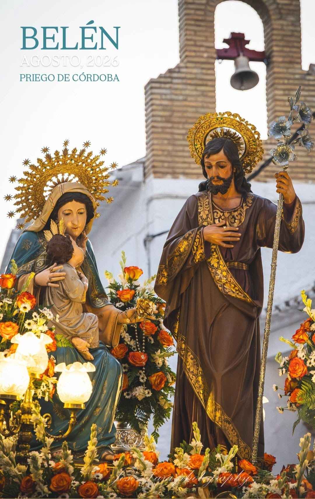 Cartel de las fiestas de la hermandad de Belén.