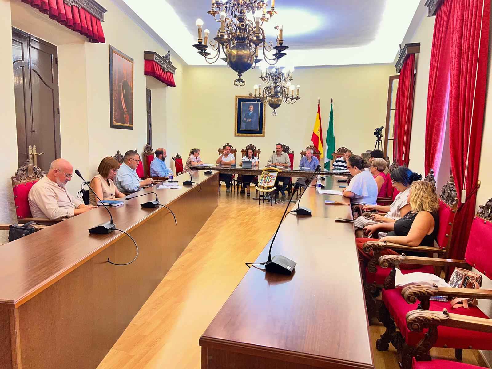 Imagen de la sesión celebrada esta mañana.