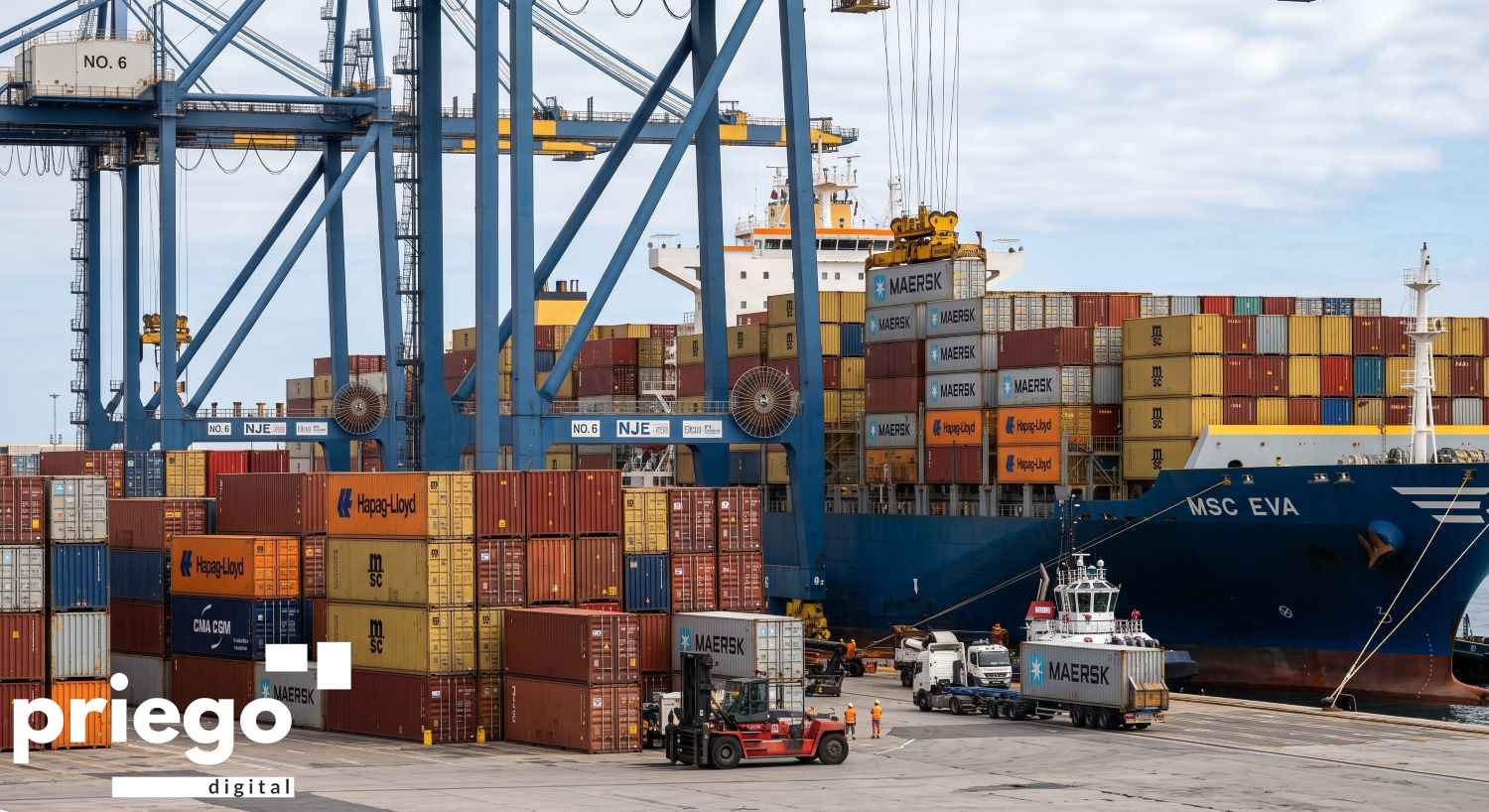 Las exportaciones españolas marcan cifras récord en junio y crecen un 5,3%.