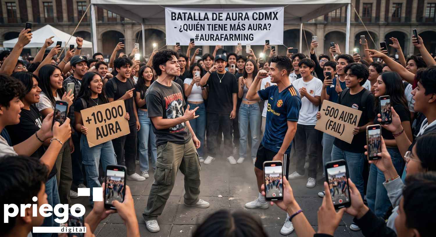 La tendencia, nacida y amplificada en TikTok e Instagram, ha pasado de la pantalla a plazas y espacios públicos.