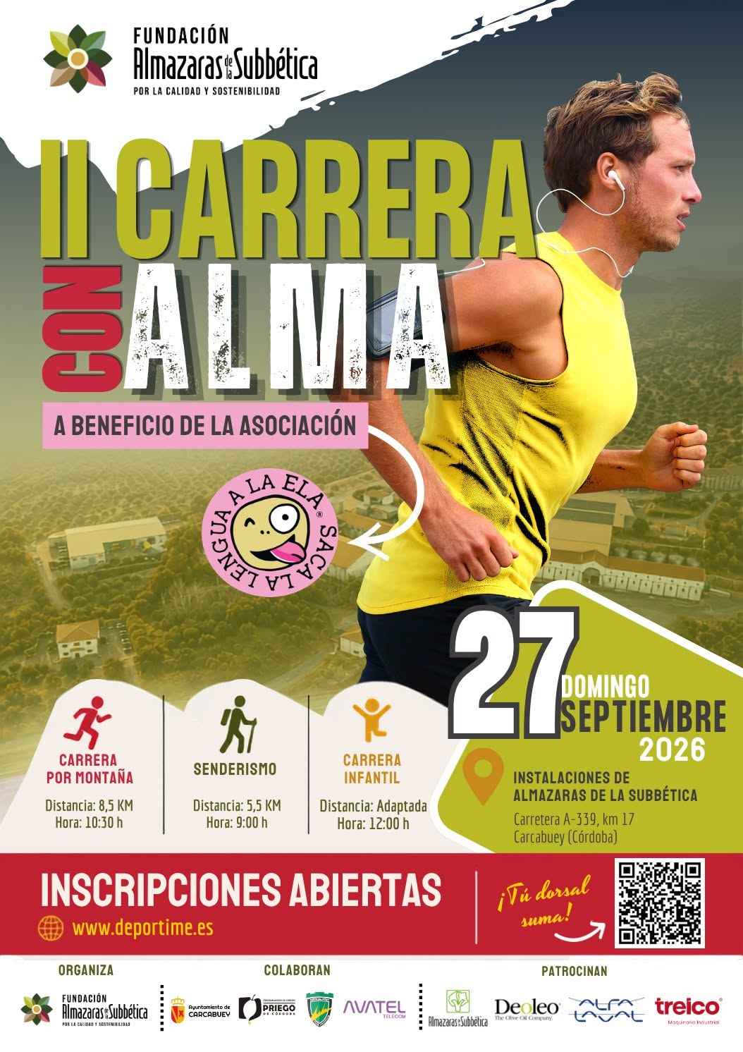 Cartel de la carrera.