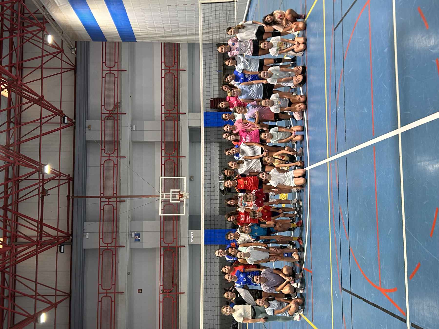 Participantes en la Escuela de Verano del CV La Finta.