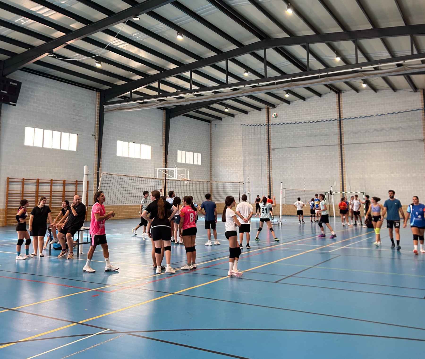 Participantes en las actividades del club.