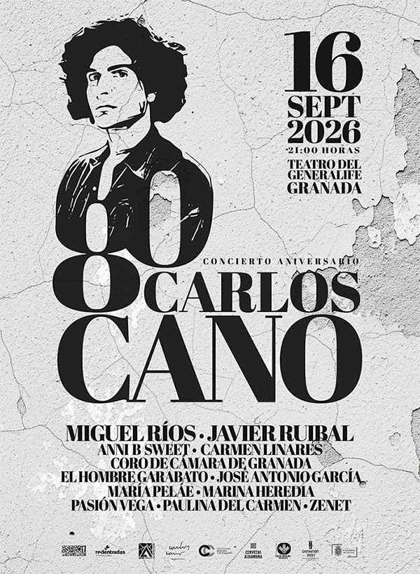 Cartel del concierto.