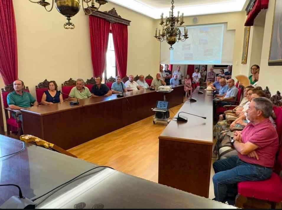 Asistentes a la reunión.