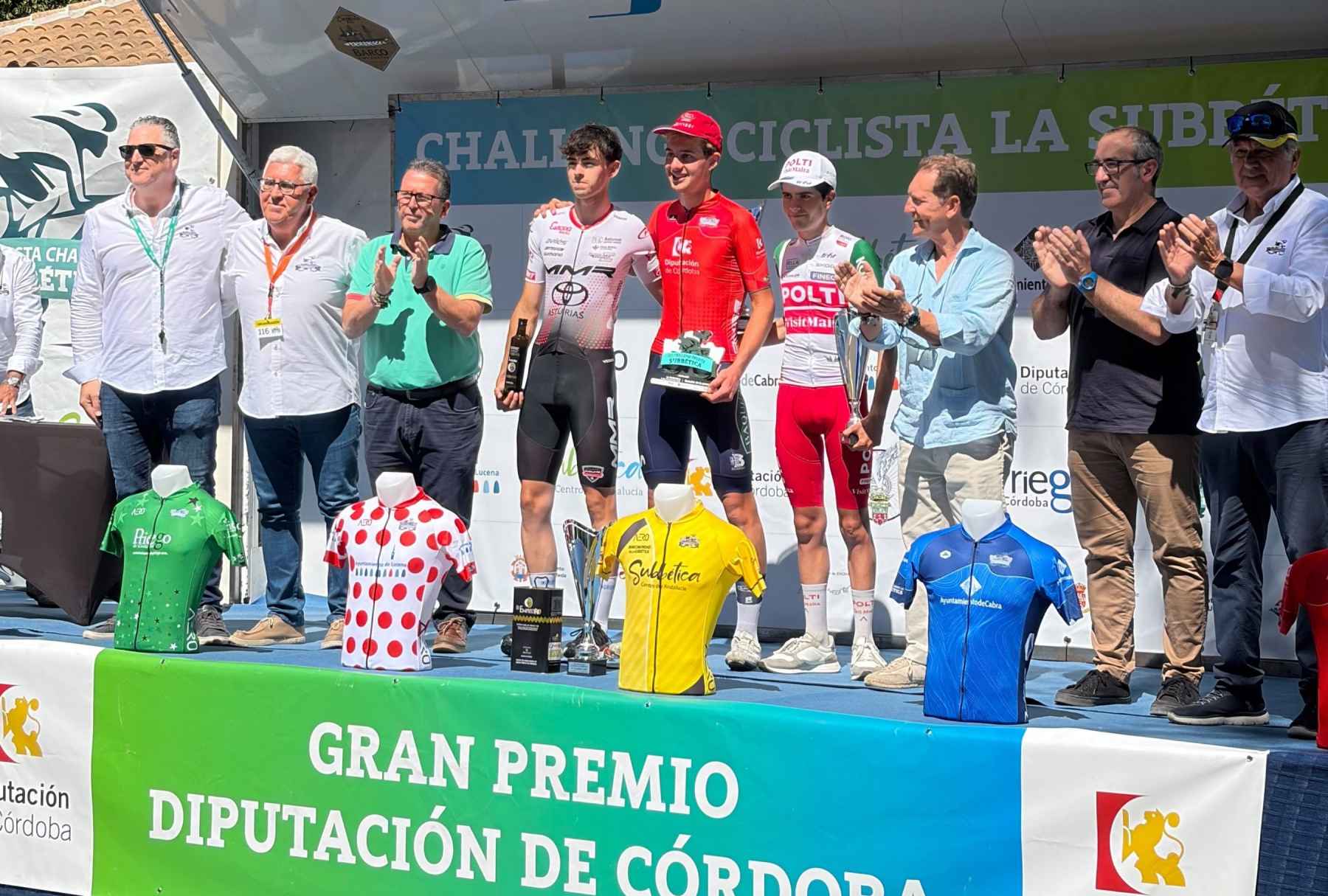 Podio de la prueba.
