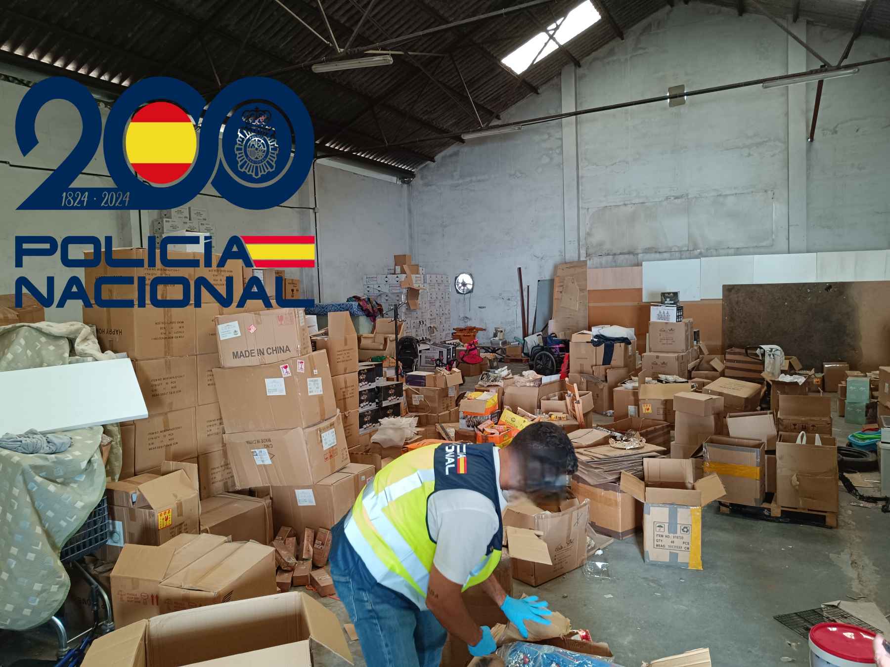 Artículos intervenidos.