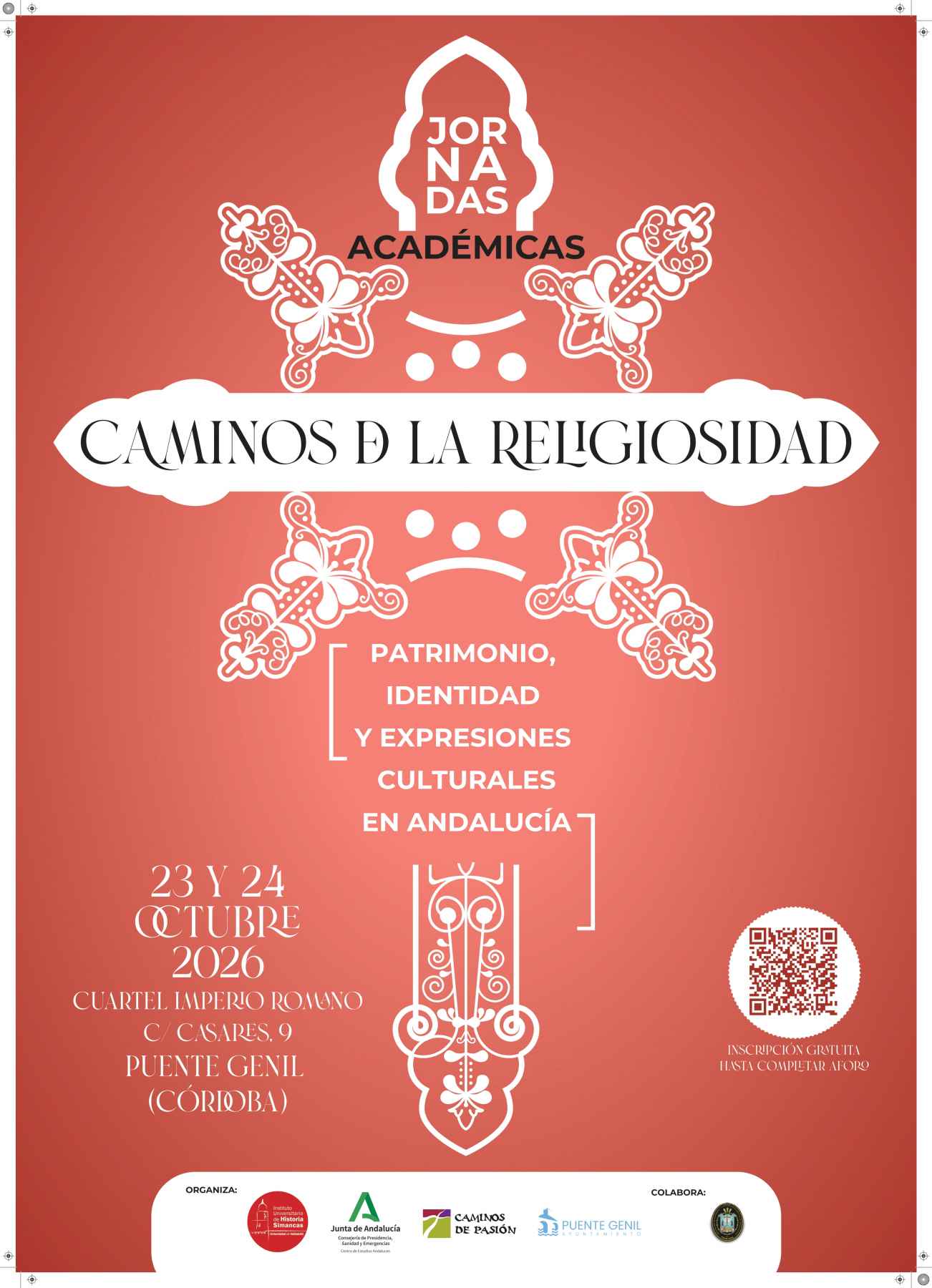 Cartel de las jornadas.