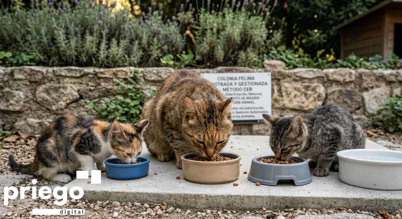 La gestión de las colonias felinas forma parte actualmente de las obligaciones atribuidas a los ayuntamientos por la legislación sobre bienestar animal.