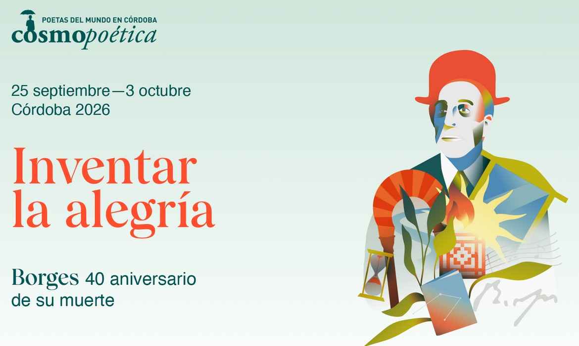 Cartel de Cosmopoética 2026.
