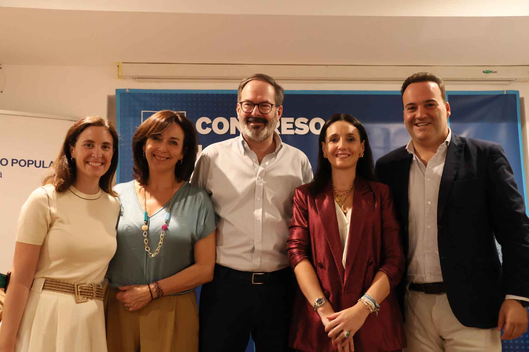 Representantes del Partido Popular en el congreso prieguense.