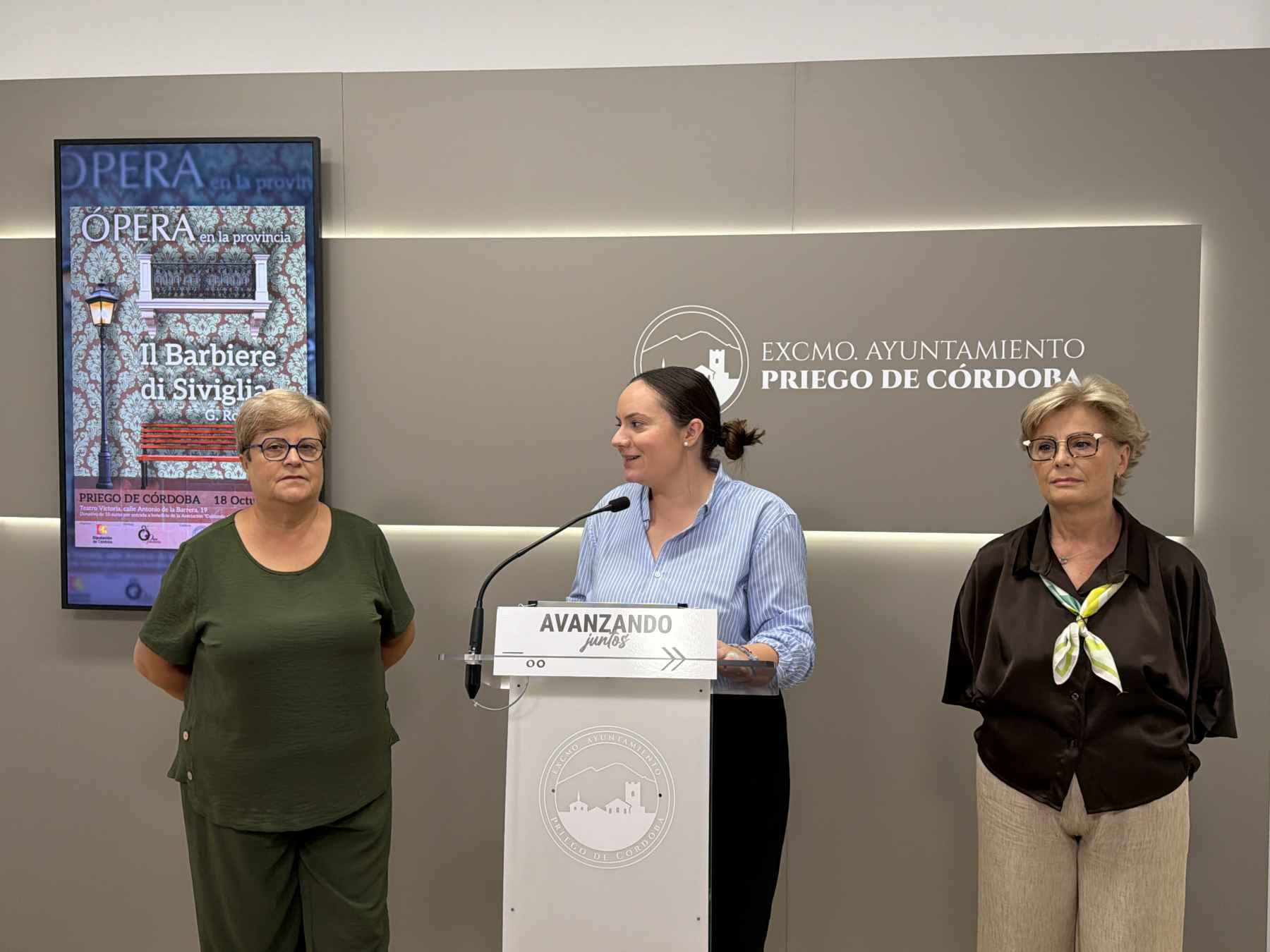 Imagen de la rueda de prensa.