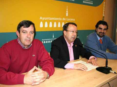 José Luis Bergillos (en el centro) en una imagen de archivo.